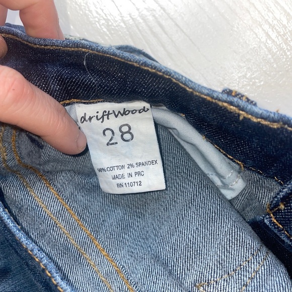 Driftwood jeans size 28 - Picture 7 of 9